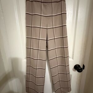 Babaton Tan Wide Leg Jumpsuit